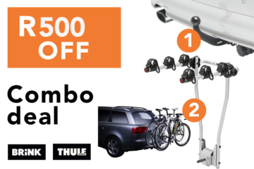 Towbar + 3-Bike Hang-on Rack Combo Deal – FREE fitment SAVE R500